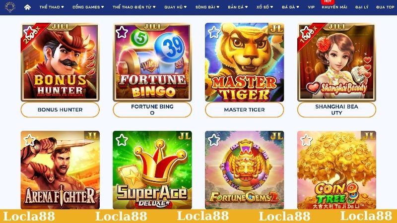 JILI cung cấp nhiều game hot