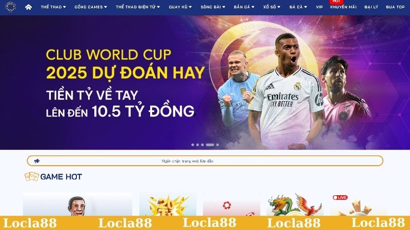 Thông tin về nhà cái uy tín Locla88